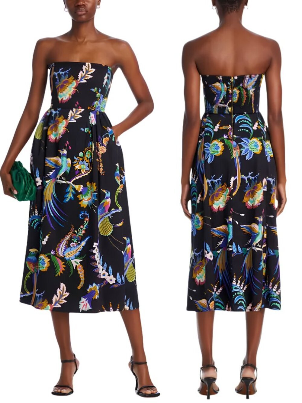 NWT Banjanan Simona Strapless Dress Mirage Size Small